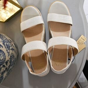 Madden NYC White Sandals